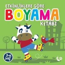Kuzgun Ticaret Etkinliklere Göre Boyama Kitabı - Yeşil