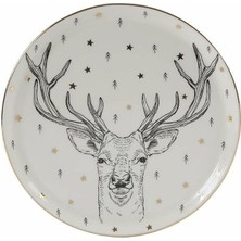 Braventa Collection Forest Deer Düz Tabak 20CM