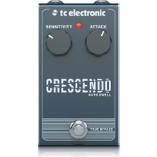 Braventa Collection Tc Electronic Crescendo Otomatik Swell Duyarlı Hilal Pedalı, 2 Düğmeli Arayüzlü, Gitar Hattı Manipül
