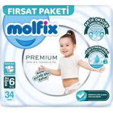 Braventa Collection Molfix Oks E. Large 34'lü Bebek Bezi