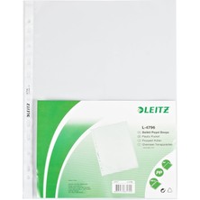 Braventa Collection Leitz Poşet Dosya A4 11 Delikli (100 Adet) Buzlu