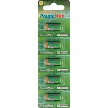 Braventa Collection Poundmax Alkalin 5x 4LR44 (4AG13, L1325), 6V | 1x 5'li Paket