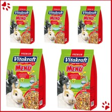 Braventa Collection Vitakraft Menu Tavşan Yemi Avantajlı Paket 1000GR x 5 Adet