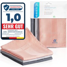 Braventa Collection Oxıru Mikrofiber Temizlik Bezleri Set 40X40 cm - Küçük Boy Sihirli Bezler, Bulaşık Yıkama Bezi, Mutf
