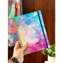 Braventa Collection Victoria's Journals Sert Kapaki Spiralli Defter 17X24 cm 90 Gr. 96 Yp.çizgili