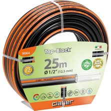 Braventa Collection Claber 9064 Top Black Sulama Hortumu, 25 M, ½”