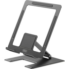 Braventa Collection Xo Simple Is Beauty Ayarlanabilir Açıya Sahip, Katlanabilir Metal Tablet Tutucu C136, 4.7"-12.9" Ekr
