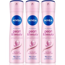 Braventa Collection Nıvea Kadın Sprey Deodorant Pearl&beauty, Ter ve Ter Kokusuna Karşı 48 Saat Anti-Perspirant Koruma 1