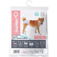 Braventa Collection M-Pets Dişi Köpekler Için Yıkanabilir Külot S