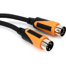 Braventa Collection Roland 5ft Mıdı Kablo-Siyah Serisi, 5ft (Rmıdı-B5)