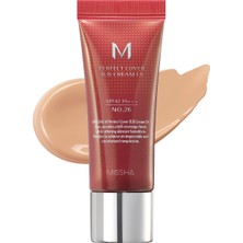 Braventa Collection Mıssha Mükemmel Kapatıcılık Sunan Çok Fonksiyonlu M Perfect Cover Bb Cream Ex SPF42 Pa+++ No.26 (20M