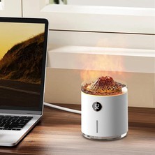 Braventa Collection Aksesuarcı Volkanik Efektli Şarjlı Hava Nemlendirici Oturma Odası Için Akıllı Aromaterapi Mist Difüz