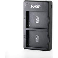 Braventa Collection Sanger EN-EL14 Nikon Ikili USB Şarj Aleti