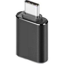 Braventa Collection Hepu HP-Z04 Metal Usb-C 3.1 Type C To USB 3.0 Type A Dişi Çevirici Hub Type C Çevirici USB Adaptör