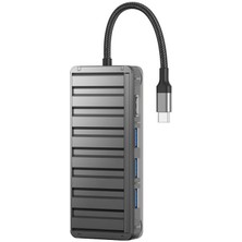 Braventa Collection Sunix 100W 7in1 Usb-C Hub Adaptör Hb-12