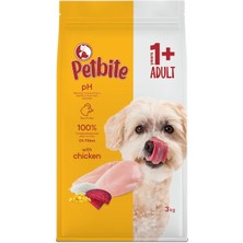 Braventa Collection Petbite Yetişkin Köpekler Için Tavuk Etli Kuru Köpek Maması (3 Kg, Tavuk)