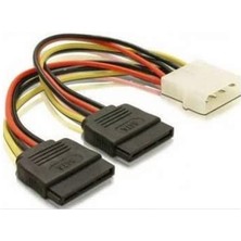 Braventa Collection Alfais 4929 Ikili Çift Sata Power HDD 4 Pin Güç Kablosu