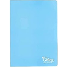 Braventa Collection Meteksan Colors Ofis Serisi, A4 60 Yaprak Çizgili Karton Kapaklı Defter 3'lü Paket, Mavi, Gri, Sarı