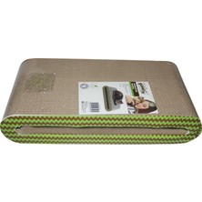 Braventa Collection Pawise Doğal Kedi Otlu Elips Tırmalama Kartonu