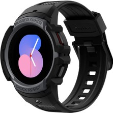 Braventa Collection Watch 5 / 4 (40MM) Kılıf & Kordon Kayış Pro V2 Charcoal Gray - ACS05397