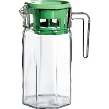 Braventa Collection Sürahi 1250 cc A Damla Logo Kapak Plastik Petrol Yeşili 1ofset Hediyelik 6  Bark