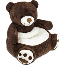 Braventa Collection Özgüner Oyuncak Pelüş Oturma Koltuğu,çocuk Koltuğu,bebek Oturağı,puf,pelüş Puf,bebek Pufu (Ayı)