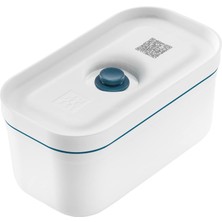 Braventa Collection Zwilling Fresh & Save Vakumlu Yemek Taşıma Kabı, S, Plastik, Beyaz-Akdeniz Mavisi
