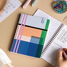 Braventa Collection Paperora A5 Spiralli Ders Çalışma Planlayıcısı - Study Planner - Sınava Hazırlık Ayt-Tyt-Kpss-Ales-Y