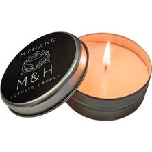 Braventa Collection Myhand Soyawax Gümüş Teneke Lady Musk Esans Kokulu Mum 60 gr