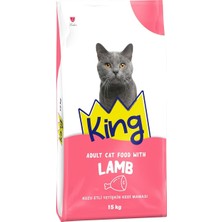 Braventa Collection King Kuzu Etli ve Pirinçli Yetişkin Kedi Maması 15 kg