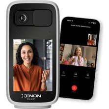 Braventa Collection Ekranlı Akıllı Iç Mekan Güvenlik Kamerası Wi-Fi 4mp 2k Qhd Görüntü Hareket Algılama 355° 10M Gece Gö