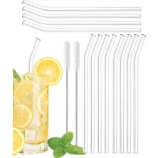 Braventa Collection Zwilling Sorrento Şeffaf Cam Pipet, Düz