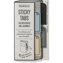 Braventa Collection If Kitap Ayracı ve Post It Grey