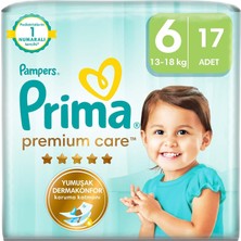 Braventa Collection Bebek Bezi Premium Care 6 Numara 17 Adet