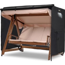 Braventa Collection Haegs Bahçe Salıncak Koruma Örtüsü Üç Kişilik Tenteli Hamak Bahçe Salıncağı Koruma Kılıfı Su Geçirme