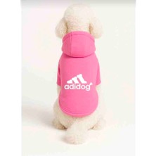 Kedi & Köpekler Için Candy Pink Sweatshirt Hoodie (Kapüşonlu)