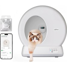 Braventa Collection Ubpet C10 Pro Kameralı Akıllı Kedi Tuvaleti – Entegre Hd Kameralı, Otomatik Temizleme, Mobil Uygulam