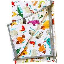Braventa Collection Zoo, 145X300CM Su Geçirmez, Yer/masa Örtüsü, Aktivite, Yemek ve Oyun Için, ve Çevreci
