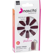 Braventa Collection 24'lü Ballerina Renkli Takma Tırnak - 154