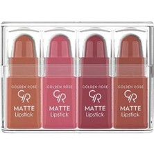 Braventa Collection Matte Lipstick (Mini) No:mix 1 - Ruj