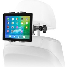 Braventa Collection Araç Koltuk Arkası Tablet Tutucu Evrensel Tablet ve E-Kitap Okuyucu Baş Desteği Esnek Ayarlanabilir