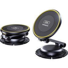 Braventa Collection Aohı Kablosuz Magsafe Şarj Cihazı, Tamamen Metal 15W Hızlı Magsafe Şarj Cihazı, Eller Serbest Manyet