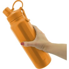 Braventa Collection Profesyonel 304 Paslanmaz Çelik Sıcak ve Soğuk Çay Kahve Termosu Paslanmaz Çelik 750ML Kapasite Term