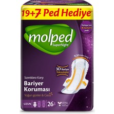 Braventa Collection Supernight Ultra Hijyenik Ped Uzun Dev Ekonomik 26 Adet