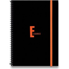 Braventa Collection Elegance A4 Defter Kareli 160 Syf Spiralli