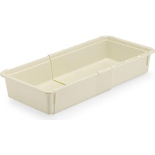 Braventa Collection Mallart® Sürgülü Plastik Çekmece Düzenleyici Seti – 3 Farklı Boy Seçeneğiyle Çok Amaçlı Organizer, M