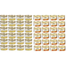 Braventa Collection Kıyılmış Tavuklu Yaş Kedi Maması 85 gr x 24 Adet ve Kıyılmış Sığır Etli Yaş Kedi Maması (24 x 85 Gr)