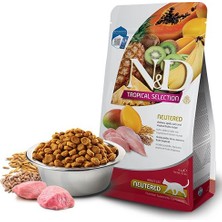 N&d Tropical Selection Tavuklu ve Tropikal Meyveli Kısırlaştırılmış Kedi Maması 2 kg (Açık)
