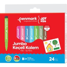 Braventa Collection Süper Yıkanabilir Keçeli Kalem 24'lü