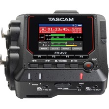 Braventa Collection Tascam Fr-Av2 Kompakt 32 Bit Float Saha Kaydedici ve Mikserli Zaman Kodu Jeneratörü
